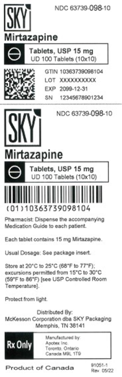 Mirtazapine 15mg